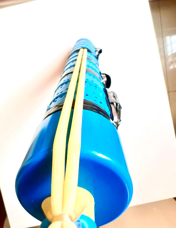 A catapult-style lure rodHandcrafted Catapult-Style Lure Rod with Spinning Reel, Foldable Guides & Lures – Ideal for Raft & Sea Fishing